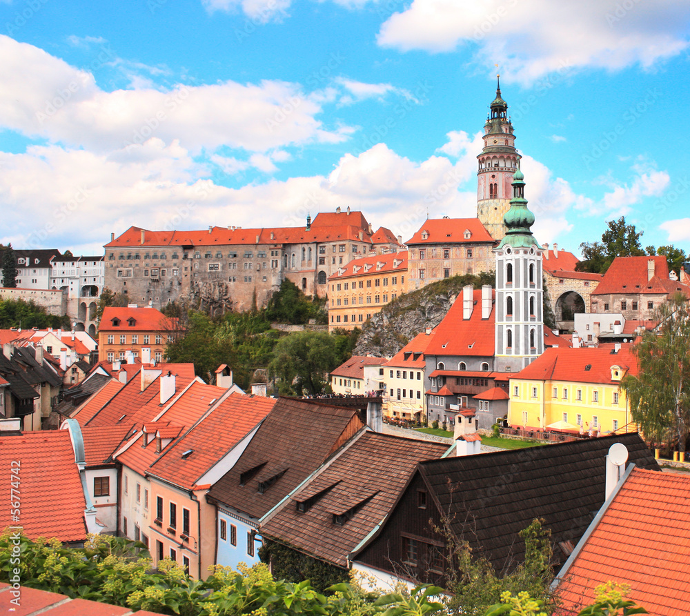 Obraz premium Cesky Krumlov, Czech Republic