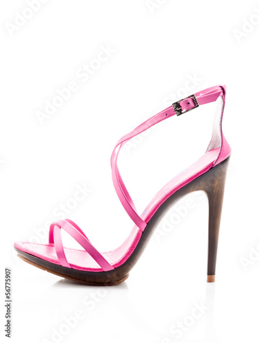 Fashionable women high heel shoe