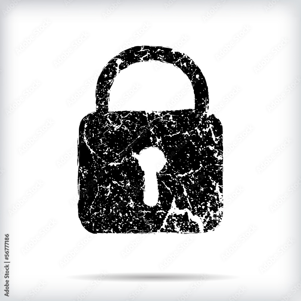 Grunge web icon