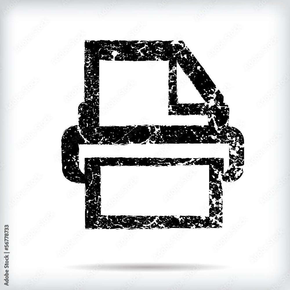 Grunge web icon