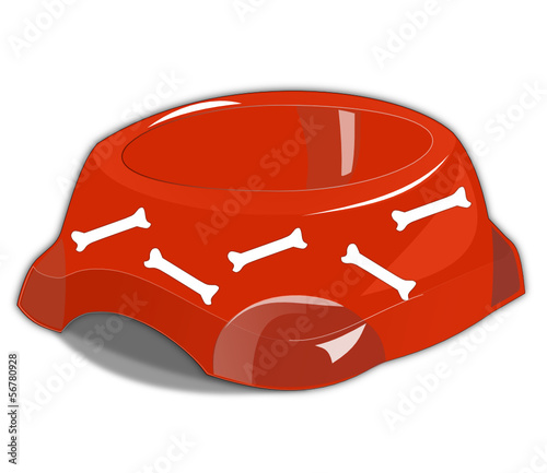 Gamelle rouge