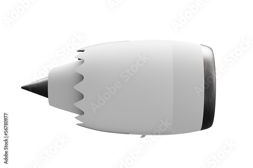 Jet engine side