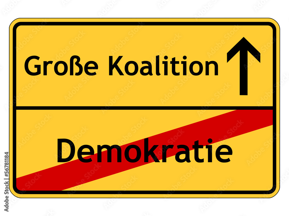 Große Koalition Große Koalition