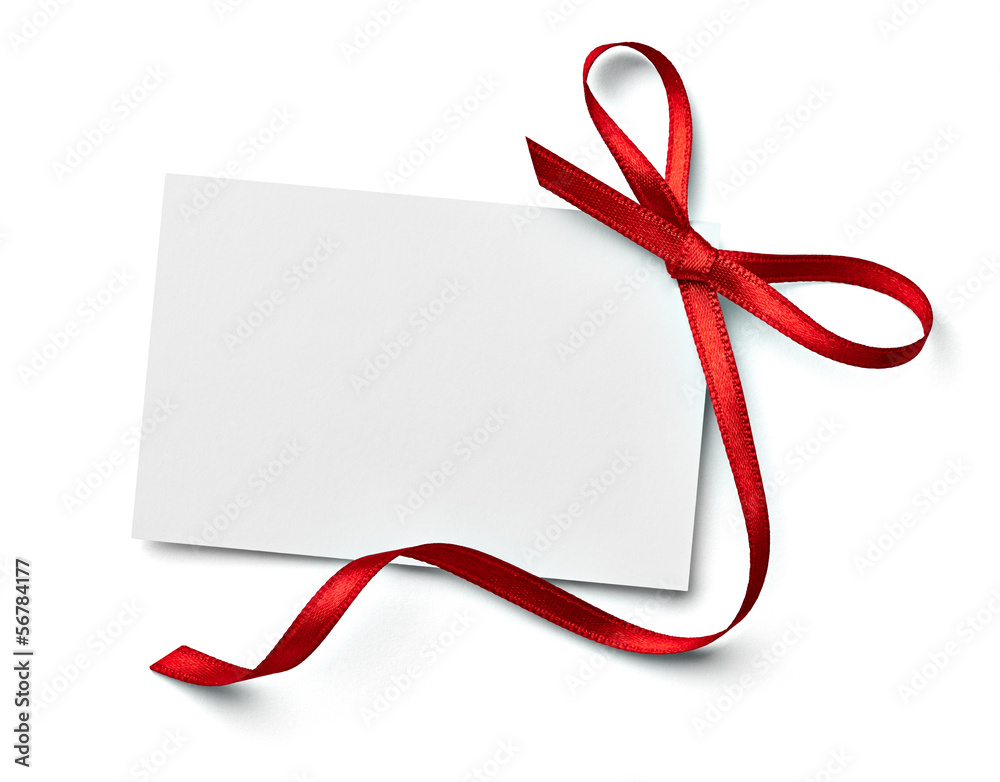ribbon bow card note chirstmas celebration greeting ribbon bow card note chirstmas celebration greeting
