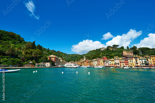 Portofino village on Ligurian coast, Italy © haveseen