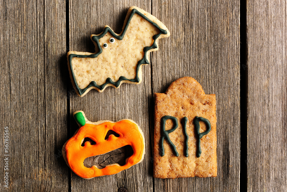 Halloween homemade gingerbread cookies Halloween homemade gingerbread cookies
