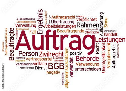 Auftrag (Auftraggeber, Beauftragte, Aufträge)