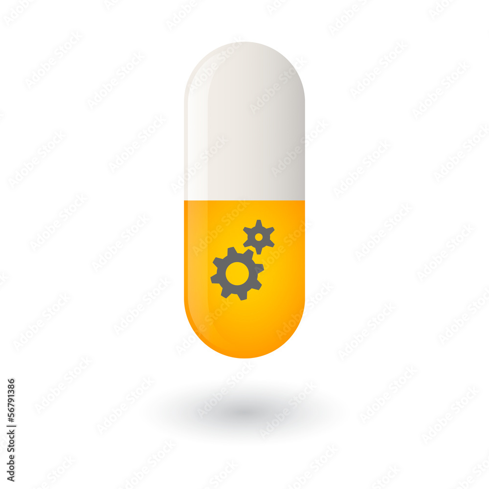 Pill with icon