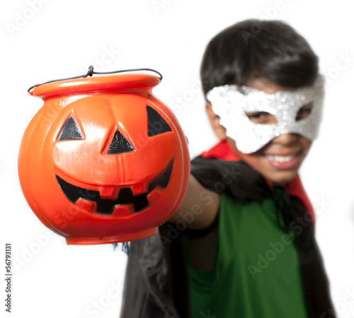 kid in hallowen