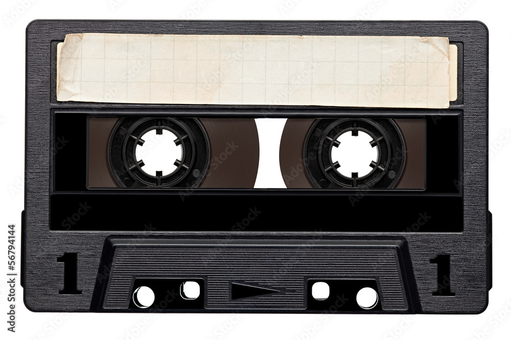 Fototapeta premium music audio tape vintage