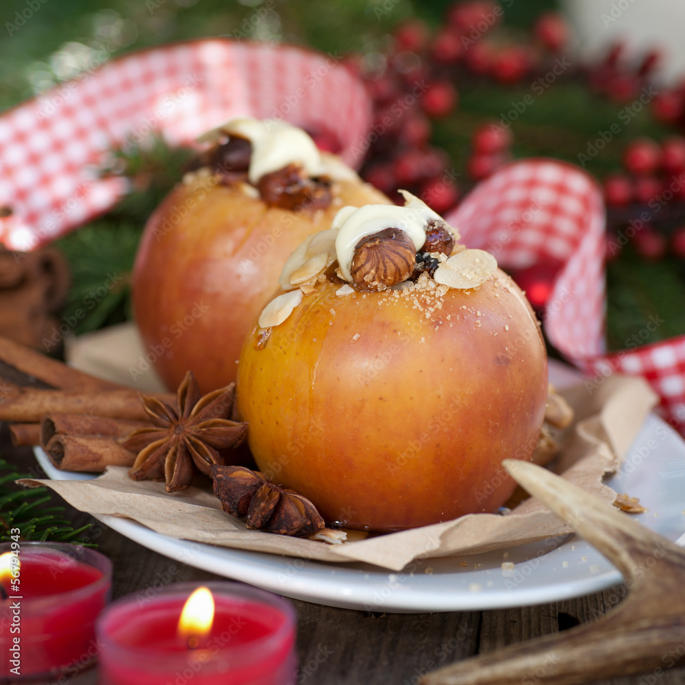 Bratapfel Stock-Foto | Adobe Stock