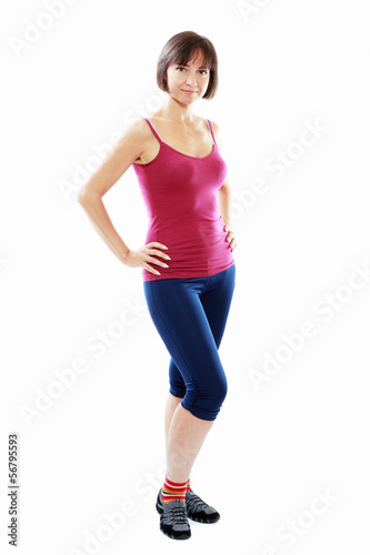 Fitness healthy woman