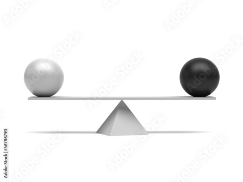Принти на полотні Perfect balance concept