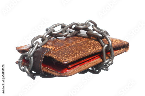 Empty wallet in chain - poor economy, end of spending