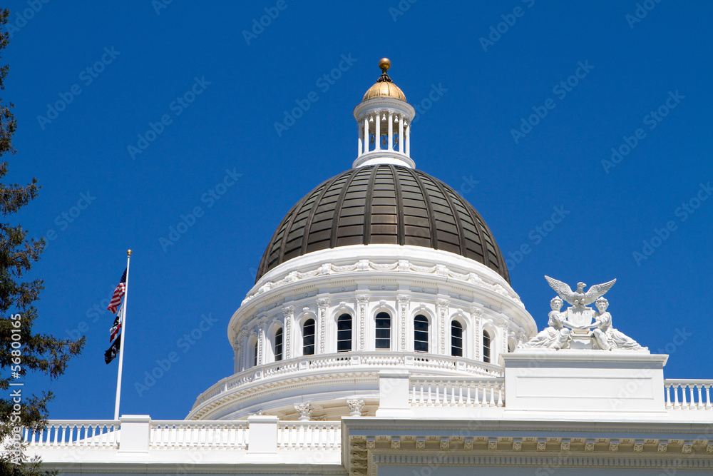 California Statehouse Dome
