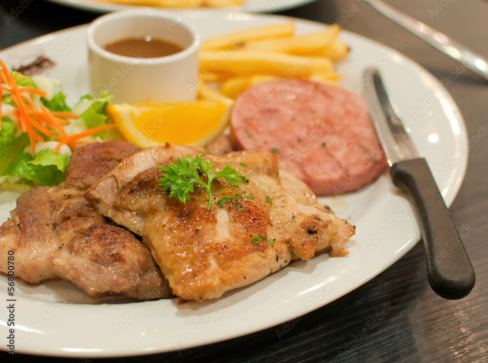 steak mixed steak mixed