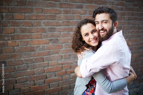 Joyful couple