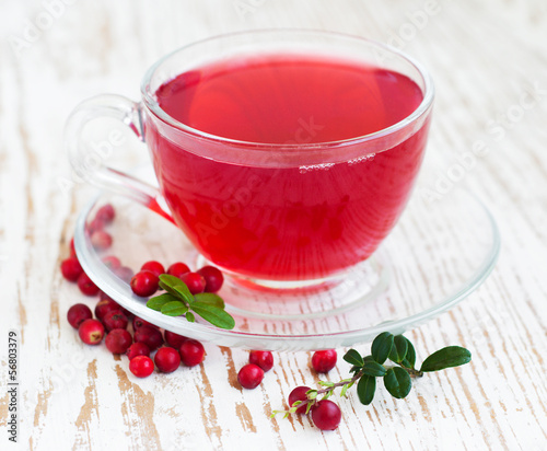 Cranberry tea