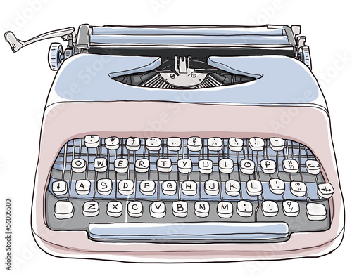 Two tone Typewriter vintage