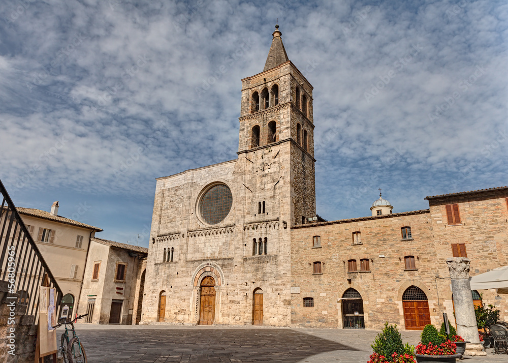 church of S. Michele Arcangelo in Bevagna, Italy