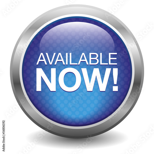 Blue Available now button