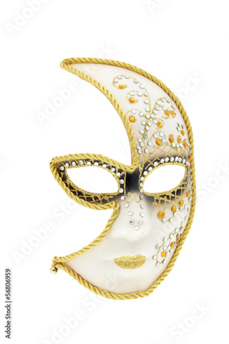 Venetian style decorated face mask © Dawn