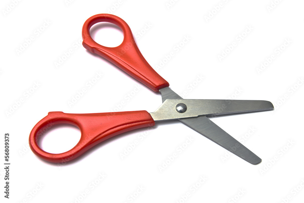 Red handled scissors Red handled scissors