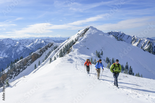 Winterwandern in den Allgäuer Alpen © ARochau