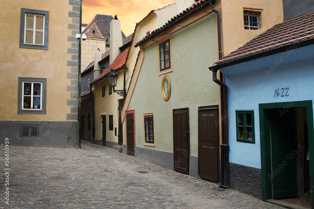 Golden Lane (in Czech Zlatá ulicka)