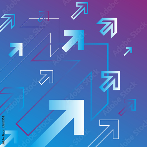 Arrow abstract background