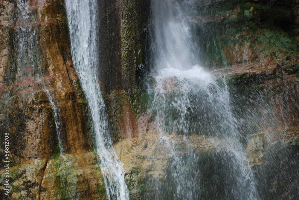 Salino Waterfall Detail