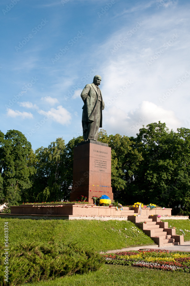 Monumento di Taras Shevchenko, Kyiv, Ucraina