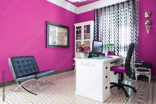 Tablou pe pânză Office workplace with computer