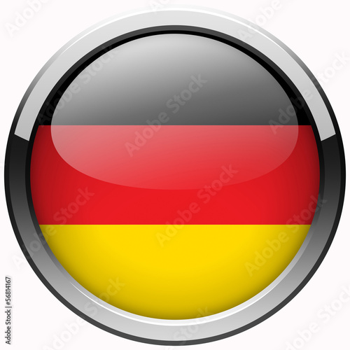 Free Download official national Germany flag gel metal isolated button - GFXLoad