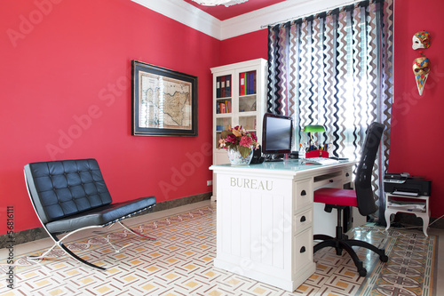 Tablou pe pânză Office workplace with computer