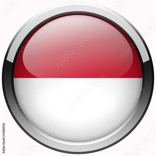 Free Download official national indonesia flag gel metal button - GFXLoad