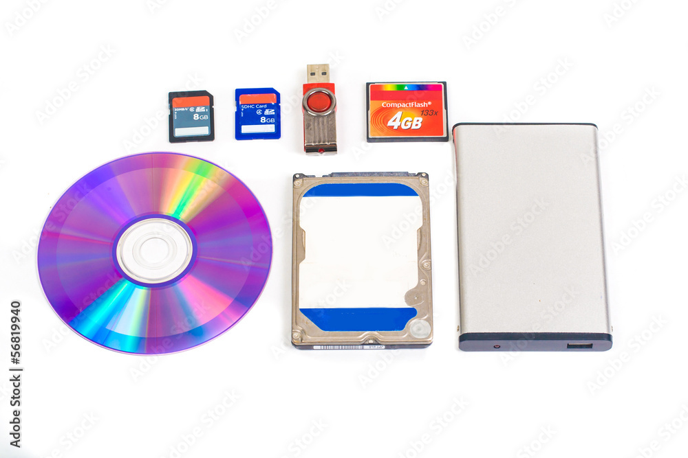 different-types-of-storage-devices-external-and-internal-stock-photo