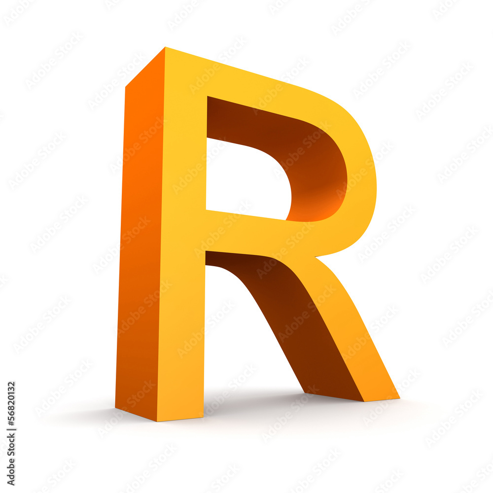 Letter R Letter R
