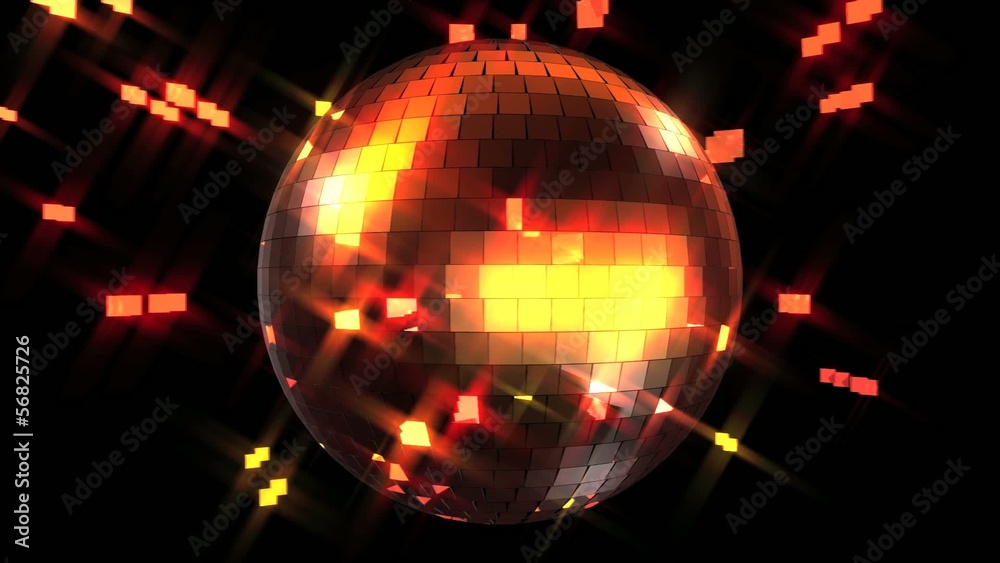 Mirror ball loop - Let's dance!
