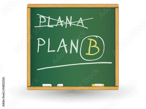Schreibtafel - Plan B