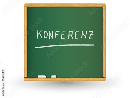 Schreibtafel - Konferenz