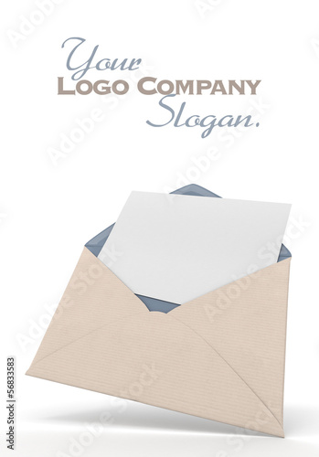 Envelope with card