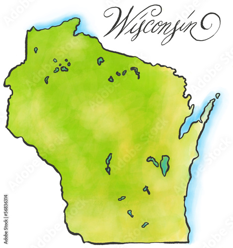 Wisconsin map