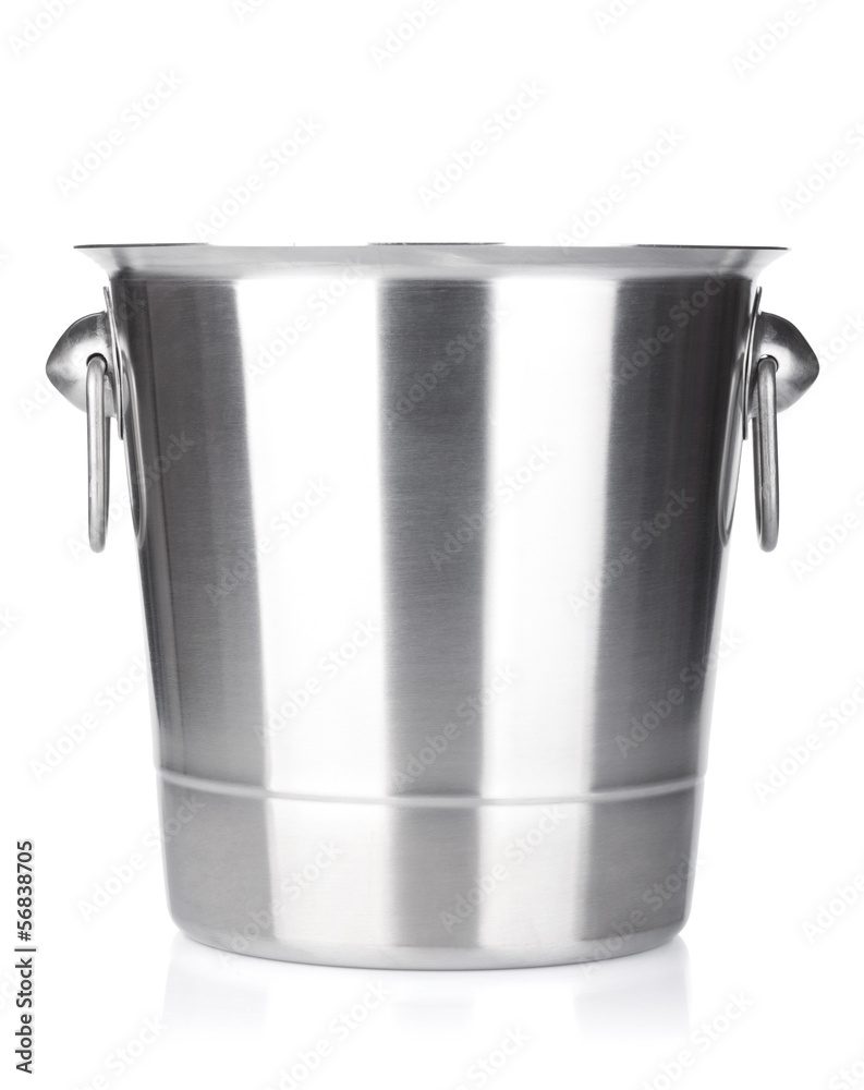 Empty champagne ice bucket Empty champagne ice bucket
