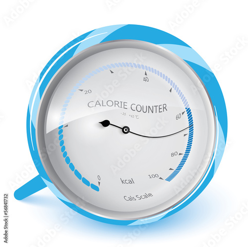 Diet health and beauty. Calorie counter. Candy . Vector eps 10.