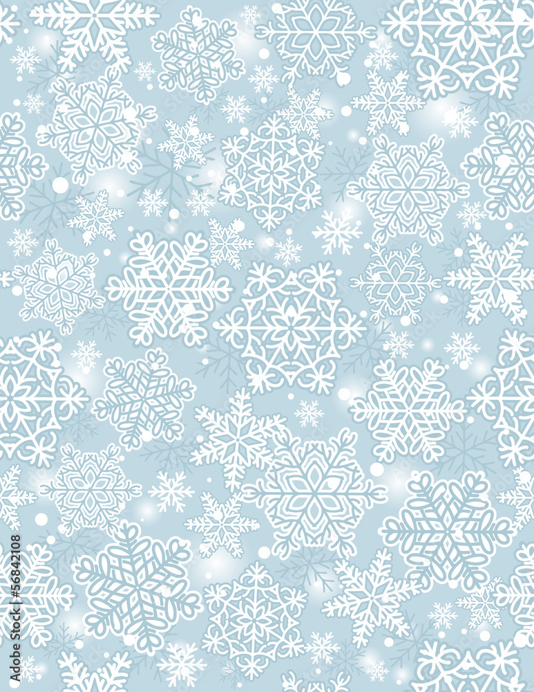 blue background with snowflakes, vector blue background with snowflakes, vector