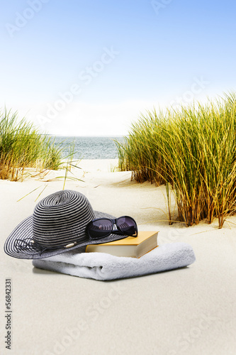 Lesen am Strand