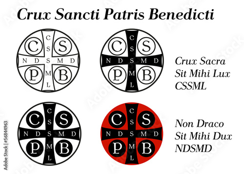Crux sancti patris Benedicti - Krzyż św. Benedykta