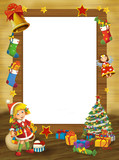 Christmas frame - border