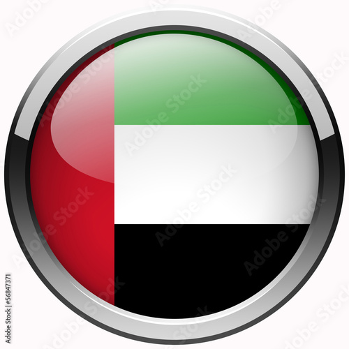 united arab emirates flag gel realistic metal button on white Free Download united arab emirates flag gel realistic metal button on white - GFXLoad